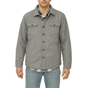 The Normal Brand Brightside Wool Blend Jacket Plaid Flannel Lined Workwear XL